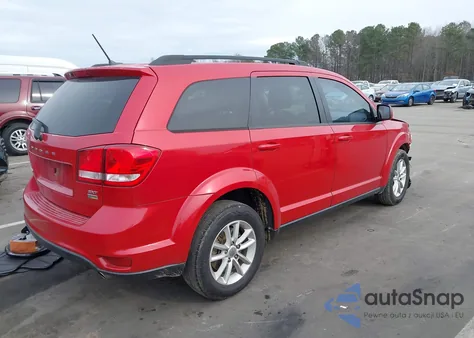2015 Dodge Journey Sxt из США, поврежденный, VIN 3C4PDCBG2FT664228